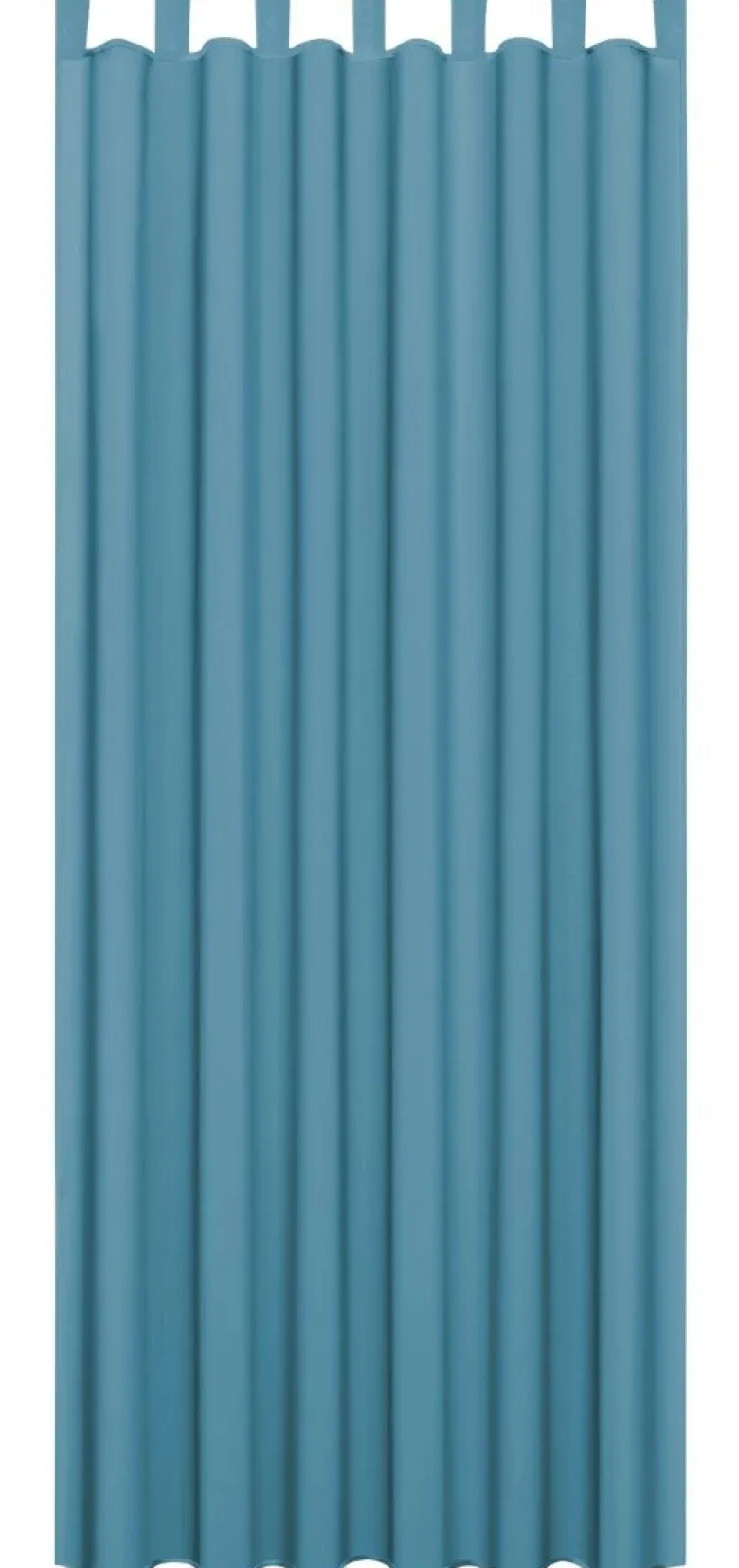 Sensation Schlaufenvorhang Look petrol B/L: ca. 140x235 cm