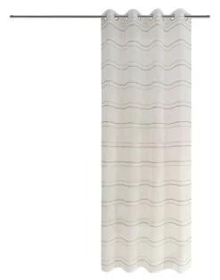 Ösenvorhang Bamberg natur B/L: ca. 140x245 cm