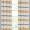Ösenvorhang Caro messing B/L: ca. 140x245 cm
