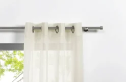 Ösenvorhang PURE ecru B/L: ca. 135x245 cm