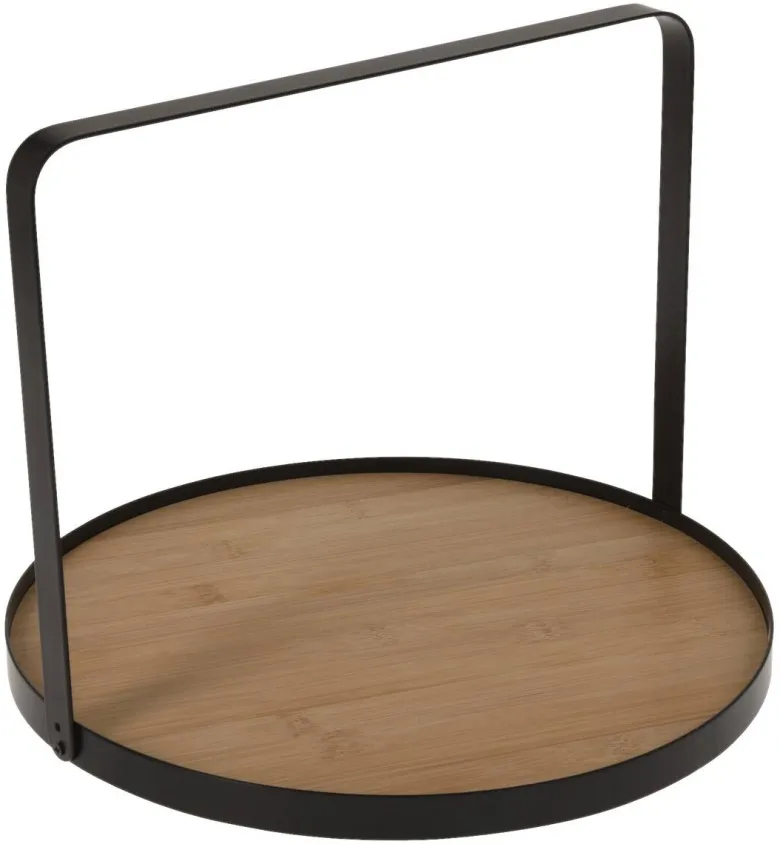 Serviertablett natur Bambus H/D: ca. 25x35 cm