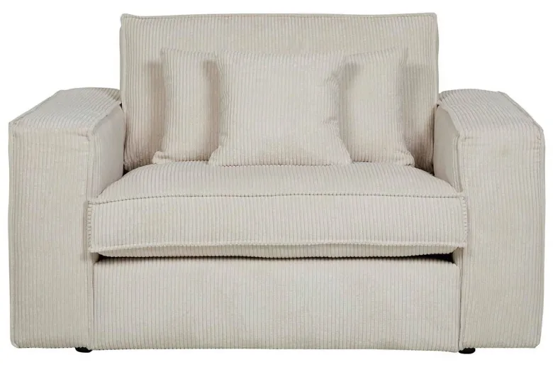 Sessel Marlon beige Microfaser B/H/T: ca. 144x90x110 cm
