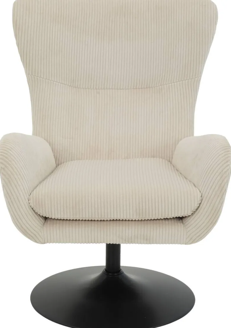Sessel Samos beige Microfaser B/H/T: ca. 72x96x81 cm
