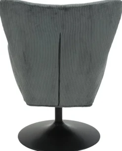 Sessel Samos dunkelgrau Microfaser B/H/T: ca. 72x96x81 cm