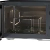 Sharp Mikrowelle mit Grill YC-MG252AE-B schwarz Stahl B/H/T: ca. 47,2x28x34,5 cm
