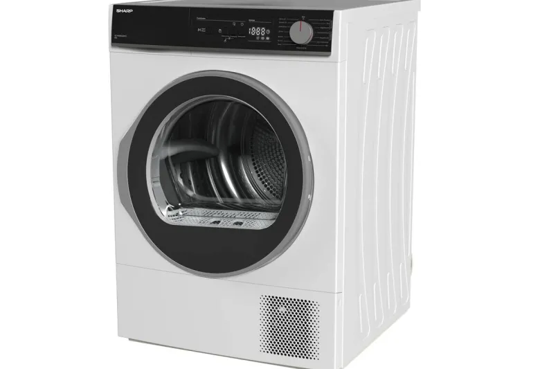 Sharp Wärmepumpentrockner KD-NHA8S6GW1D-DE weiß B/H/T: ca. 59,6x84,6x60,9 cm ca. 80 kg