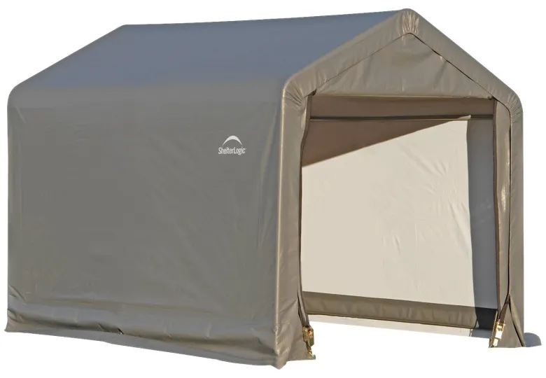 ShelterLogic Gartenhaus Shed-in-a-Box grau B/H/L: ca. 180x200x300 cm