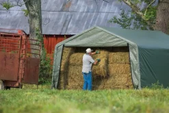 ShelterLogic Weidezelt B/H/T: ca. 380x260x610 cm