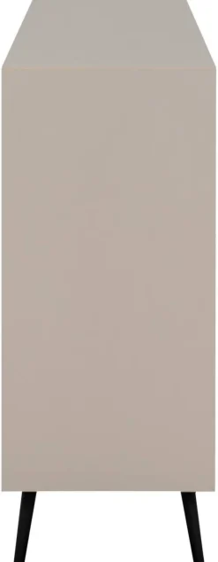 Sideboard Arona sand schwarz B/H/T: ca. 175x90x38 cm