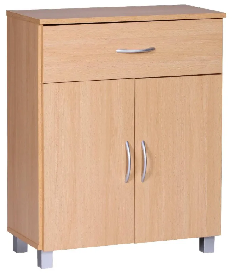 Sideboard buche Nachbildung silber B/H/T: ca. 60x75x30 cm