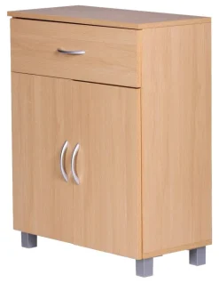 Sideboard buche Nachbildung silber B/H/T: ca. 60x75x30 cm