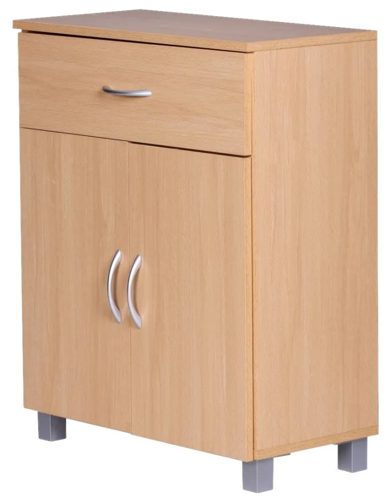 Sideboard buche Nachbildung silber B/H/T: ca. 60x75x30 cm