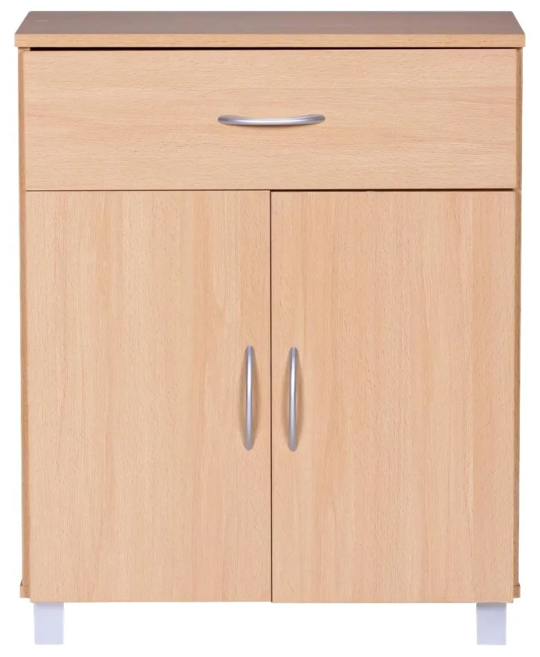 Sideboard buche Nachbildung silber B/H/T: ca. 60x75x30 cm