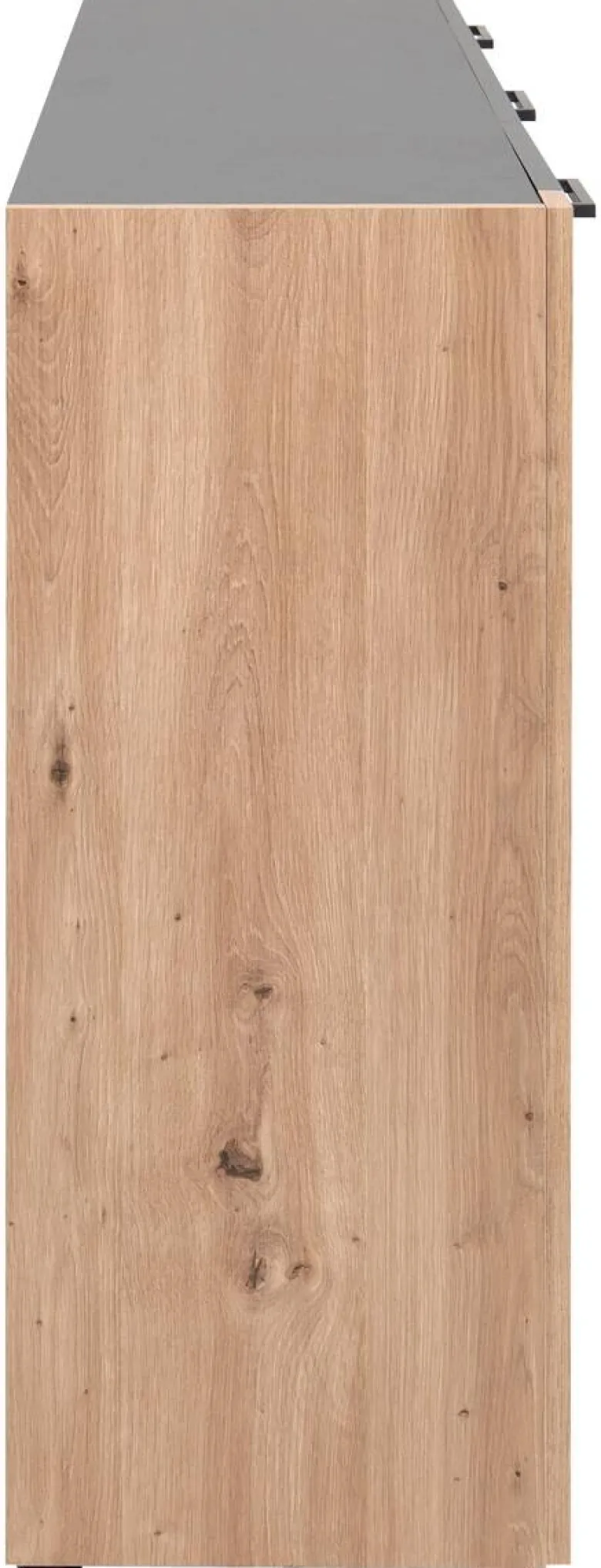 Sideboard Cento anthrazit Eiche Artisan Oak Nachbildung