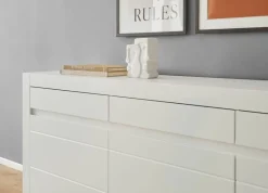 Sideboard Chester weiß matt B/H/T: ca. 217x90x42 cm