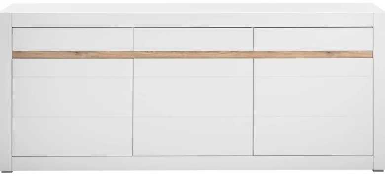 Sideboard Chester weiß matt B/H/T: ca. 217x90x42 cm