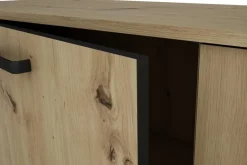 Sideboard FARO Eiche schwarz B/H/T: ca. 140x84x40 cm