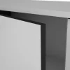 Sideboard FARO weiß schwarz B/H/T: ca. 140x84x40 cm