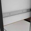 Sideboard FARO weiß schwarz B/H/T: ca. 160x84x40 cm