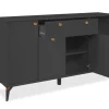 Sideboard Izmir anthrazit B/H/T: ca. 158x90x36 cm