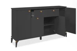 Sideboard Izmir anthrazit B/H/T: ca. 158x90x36 cm