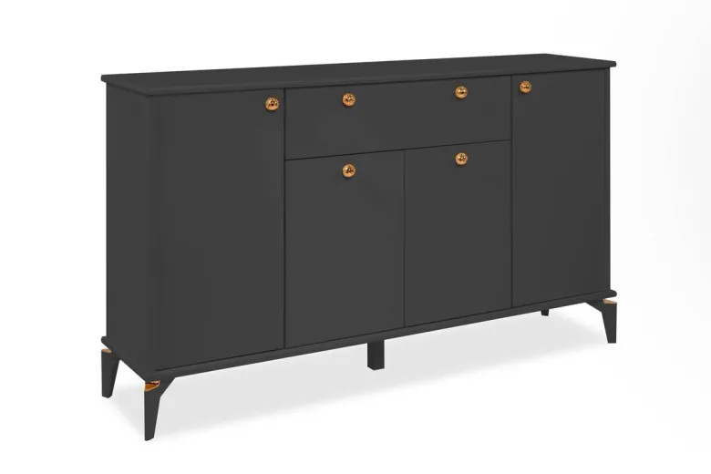 Sideboard Izmir anthrazit B/H/T: ca. 158x90x36 cm