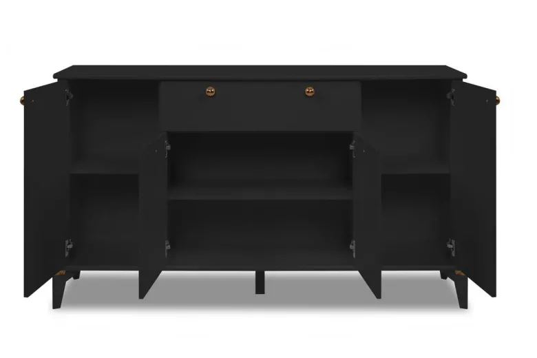 Sideboard Izmir anthrazit B/H/T: ca. 158x90x36 cm