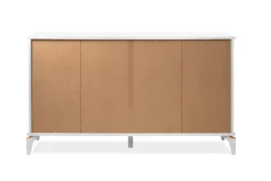 Sideboard Izmir weiß Kupfer B/H/T: ca. 158x90x36 cm