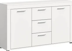 Sideboard Jam weiß B/H/T: ca. 125x80x35 cm
