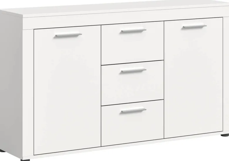 Sideboard Jam weiß B/H/T: ca. 125x80x35 cm