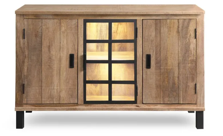 Sideboard Kali latte Mango B/H/T: ca. 145x90x40 cm