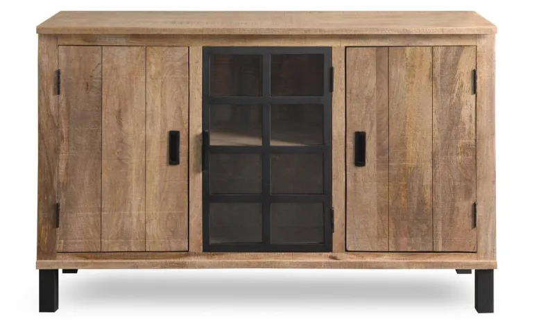 Sideboard Kali latte Mango B/H/T: ca. 145x90x40 cm