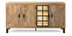 Sideboard Kali latte Mango B/H/T: ca. 145x90x40 cm
