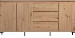 Sideboard Korsika Eiche Artisan Nachbildung B/H/T: ca. 170x87x40 cm