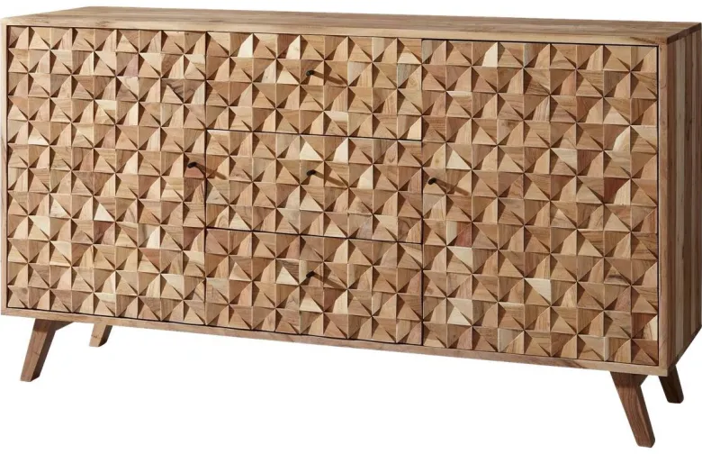 Sideboard natur B/H/T: ca. 140x78,5x40 cm