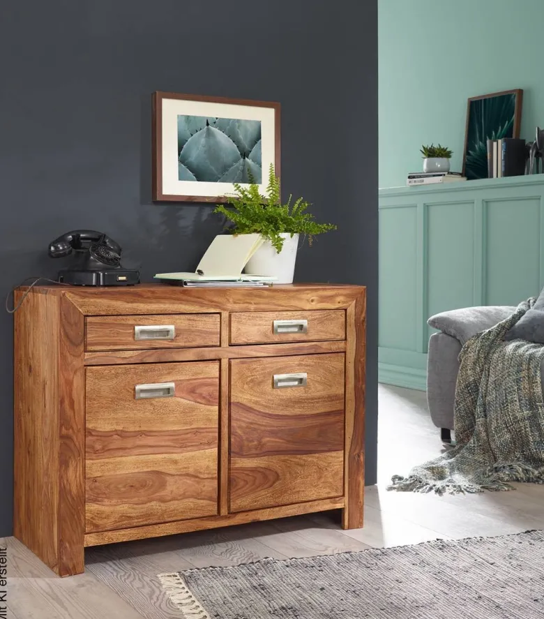 Sideboard natur B/H/T: ca. 90x70x40 cm
