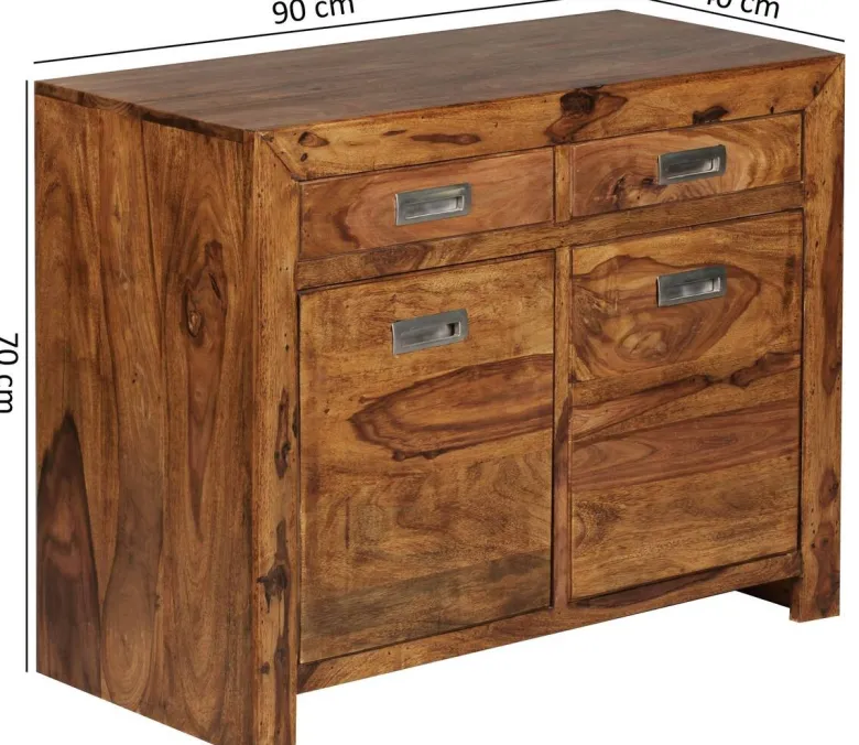 Sideboard natur B/H/T: ca. 90x70x40 cm