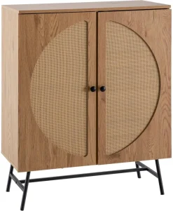 Sideboard natur Eiche Optik B/H/T: ca. 80x103x39 cm