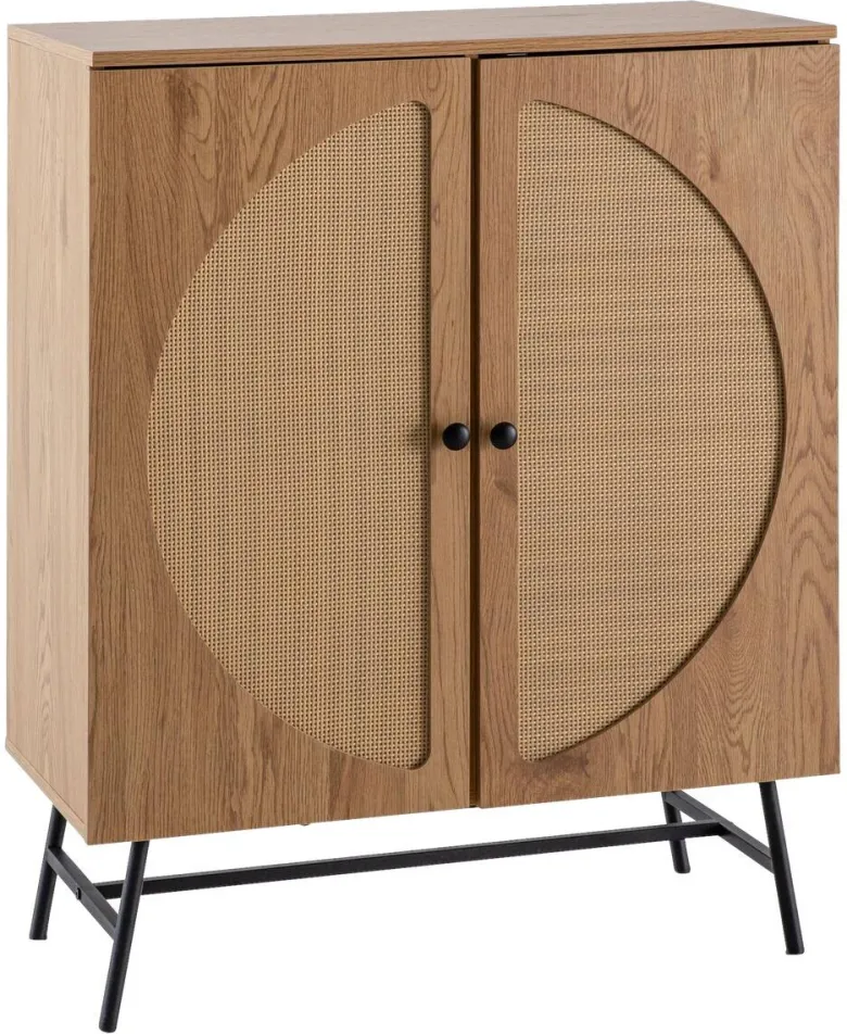 Sideboard natur Eiche Optik B/H/T: ca. 80x103x39 cm