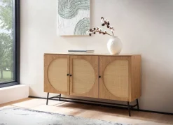 Sideboard natur Eiche Optik B/H/T: ca. 140x80x39 cm