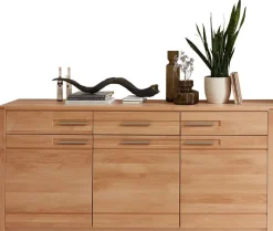 Sideboard Nature One buche Nachbildung B/H/T: ca. 190x86x45 cm