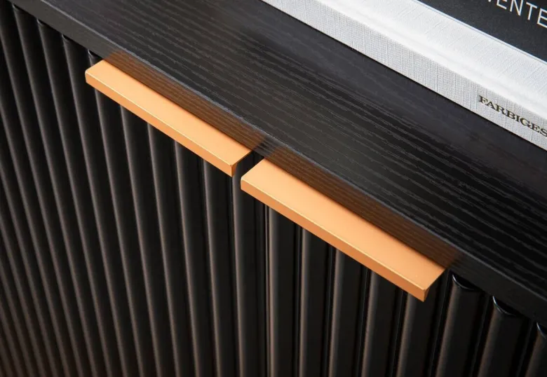 Sideboard schwarz B/H/T: ca. 150x81x39 cm