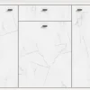Sideboard Stone weiß Marmoroptik B/H/T: ca. 139x88x41 cm