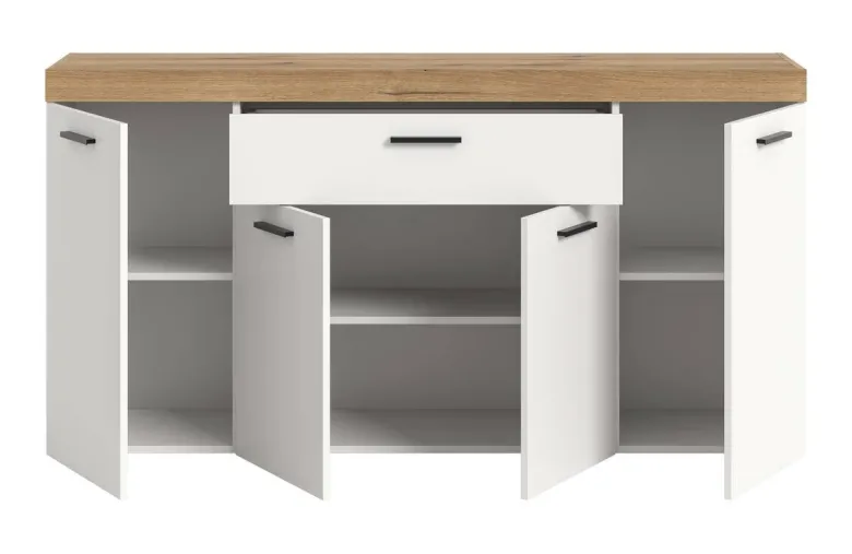 Sideboard Sunset weiß B/H/T: ca. 166x86x37 cm