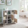 Sideboard weiß Eiche Sonoma Nachbildung B/H/T: ca. 89x91x29 cm