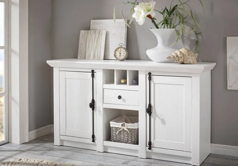 Sideboard Westerland weiß B/H/T: ca. 152x83x45 cm