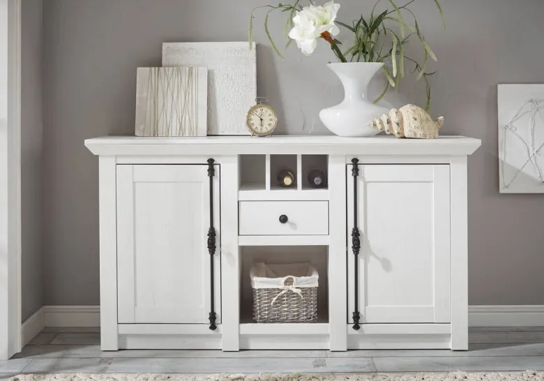 Sideboard Westerland weiß B/H/T: ca. 152x83x45 cm