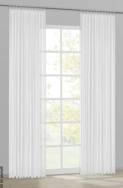 silver edition Fertigstore Carmen weiß B/L: ca. 450x245 cm