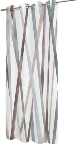 silver edition Ösenvorhang Melanie grau B/L: ca. 135x245 cm
