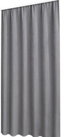 silver edition Verdunklungsvorhang Henry grau B/L: ca. 135x175 cm